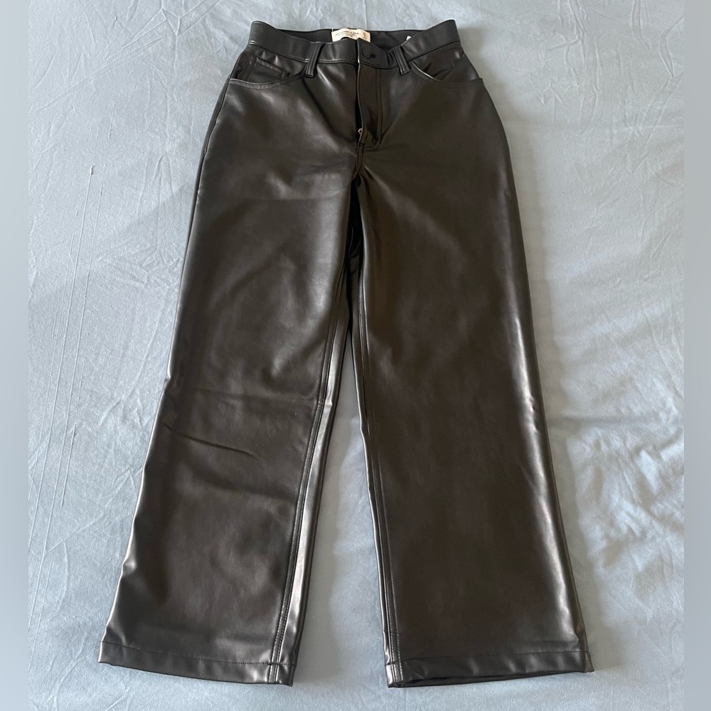 Abercrombie & Fitch Leather Pants